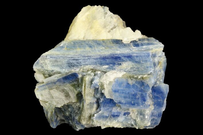 Vibrant Blue Kyanite Crystals In Quartz - Brazil #118843